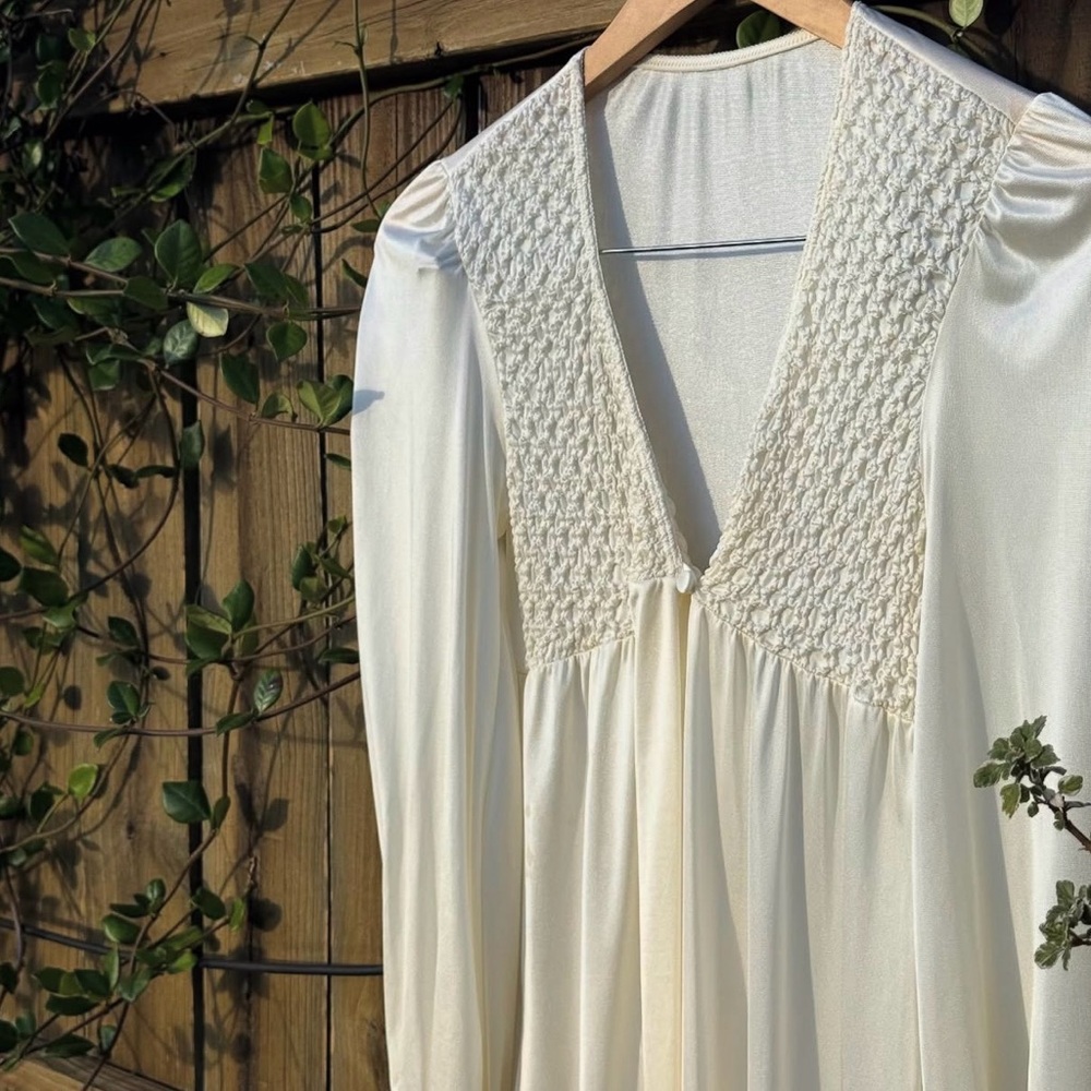 Vintage | Sheer Long Robe - Picture 2 of 4